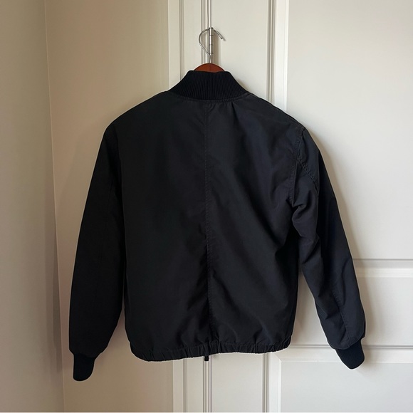 ARITZIA TNA Sequoia Bomber Jacket Black Size XXS - Picture 3 of 8